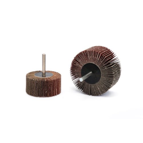 ALUMINIUM OXIDE SHAFT-MOUNTED CLOTH WHEELS (1.00″X1.00″)